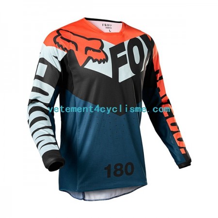 Homme Maillot VTT/Motocross Manches Longues 2023 Fox Racing 180 Trice N002